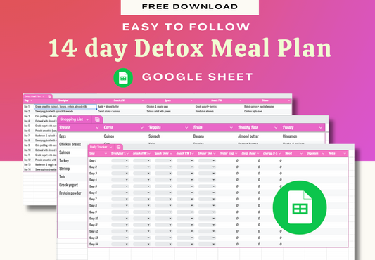 14-Day Detox Meal Plan: Protein-Packed Cleanse for Your Body