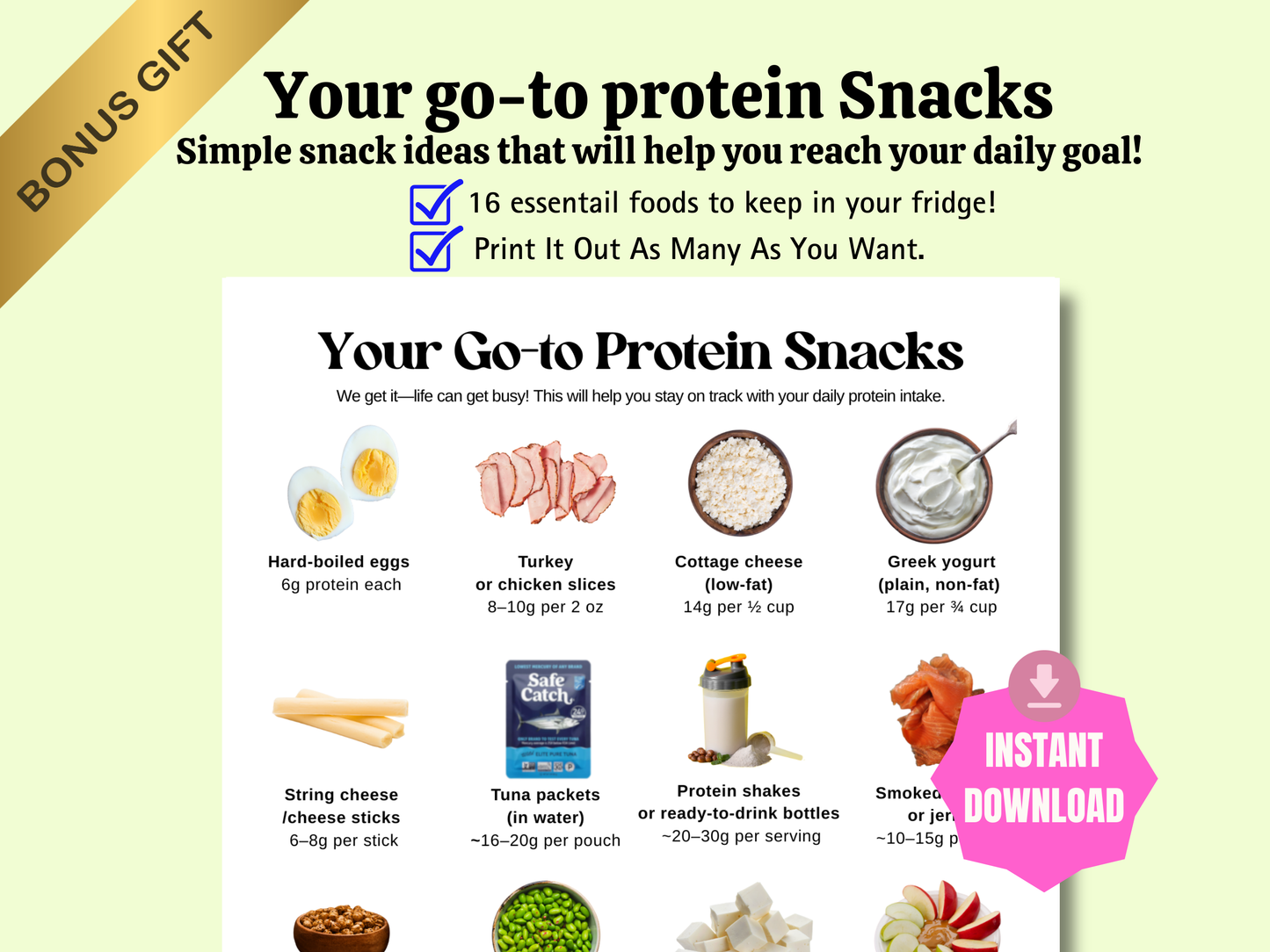 100 Healthy Snack Ideas