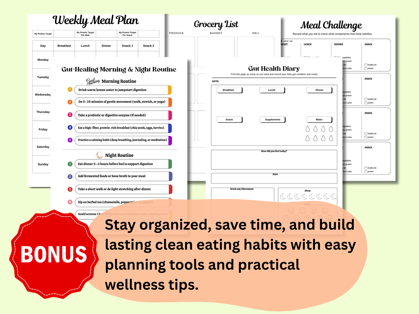 The Gut Glow Bundle: Simple Tools to Heal from the Inside Out