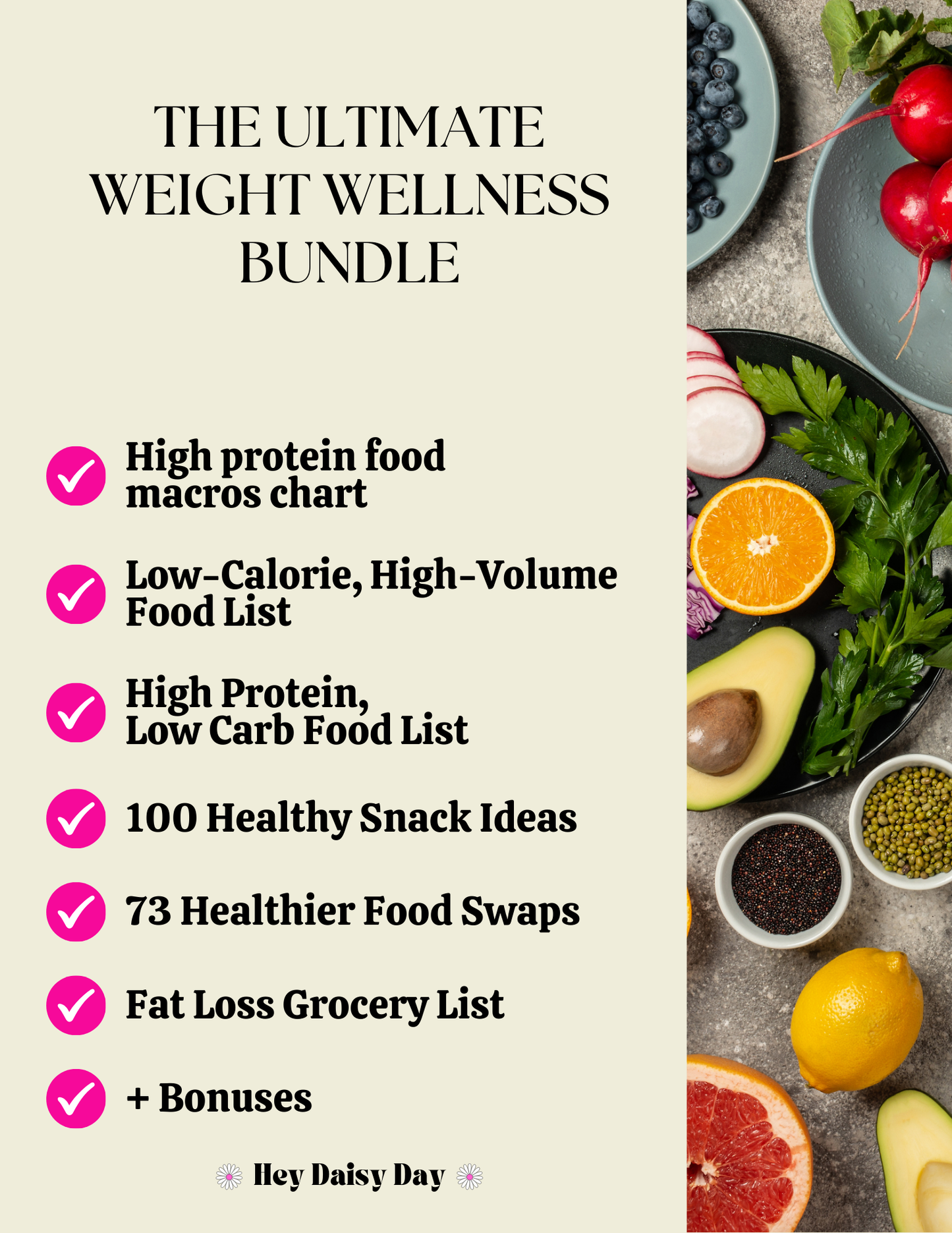 healthy eating bundle for women, printable weight loss toolkit, meal planner for women over 40, high protein food list PDF, fat loss grocery list, low-carb high-protein guide, fitness tracker for women, beginner meal plan for weight loss, women's health printables, nutrition guide for over 35