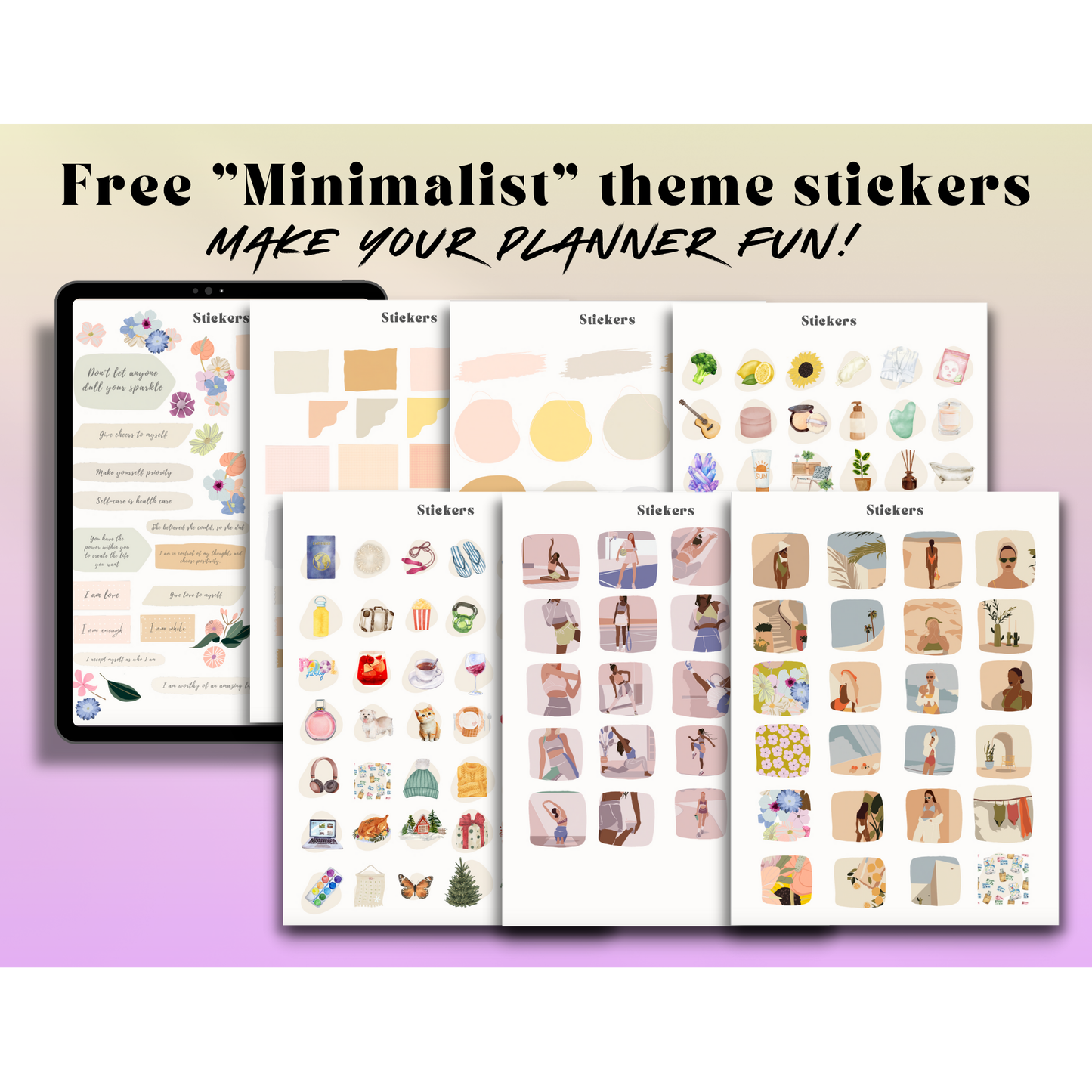 2023 Minimalist Digital Planner
