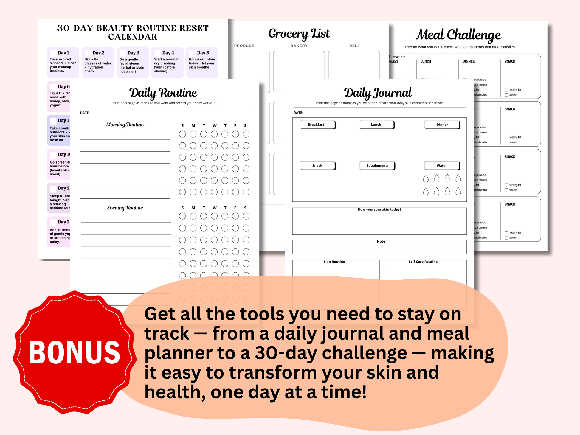 bonus-daily journal
