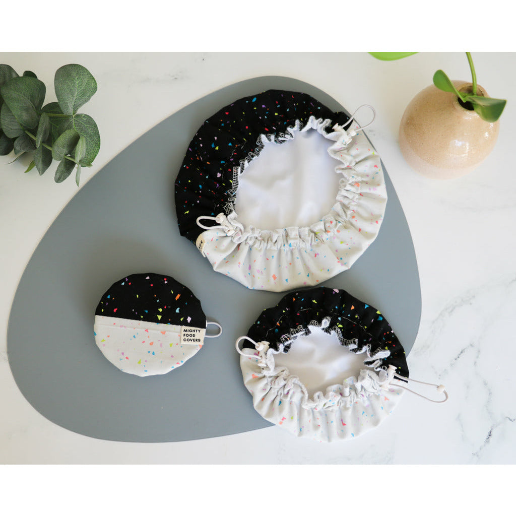 Save Earth and reduce plastic wrap. Mighty Food Covers will help eliminate plastic wrap. Cover your lemons with Food covers.