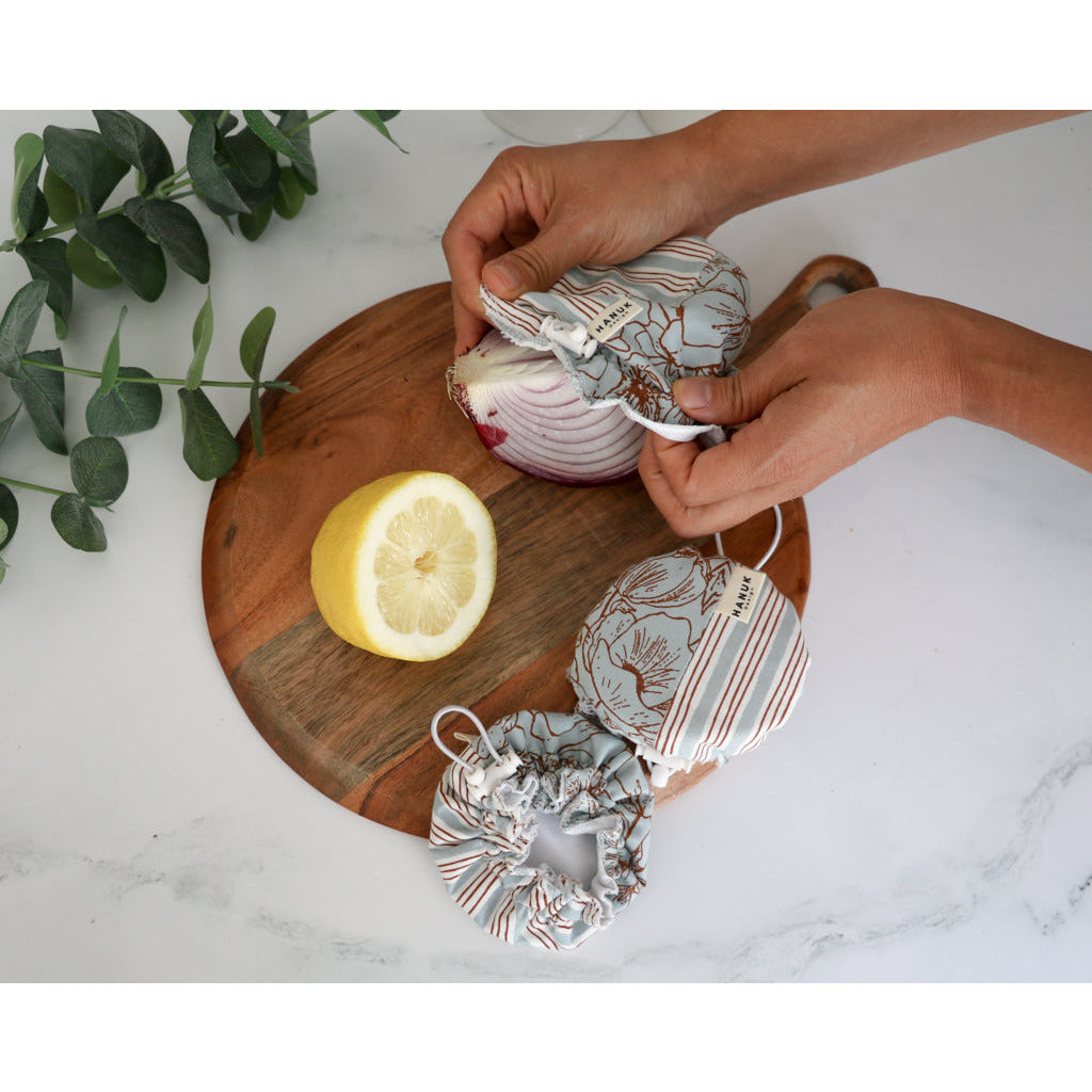 Elastic bowl covers, food container covers, stretch to fit food covers, saran wrap replacement