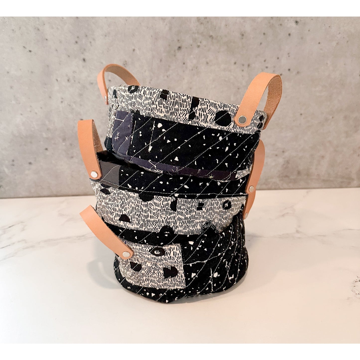 Zero Waste Quilted Basket