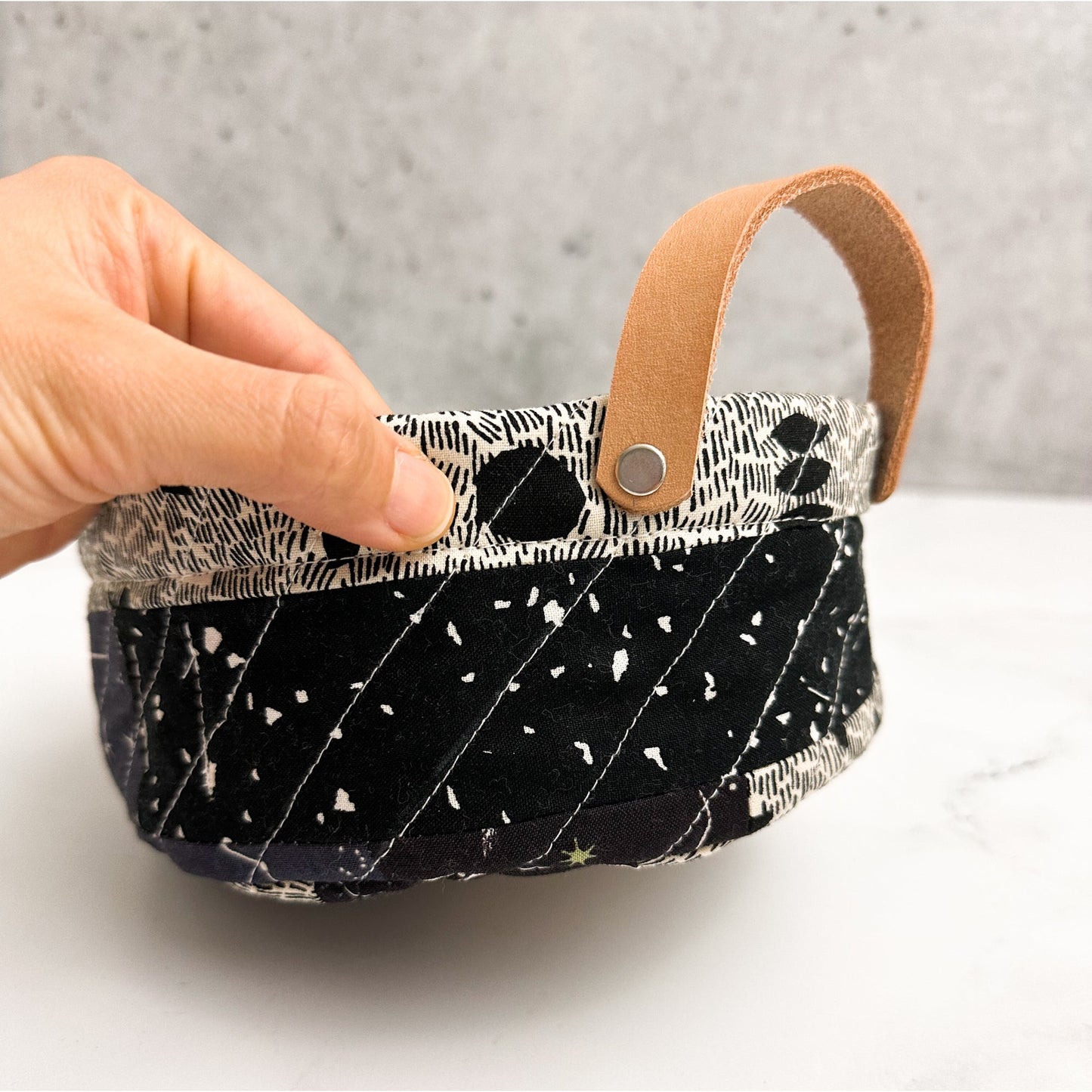 Zero Waste Quilted Basket