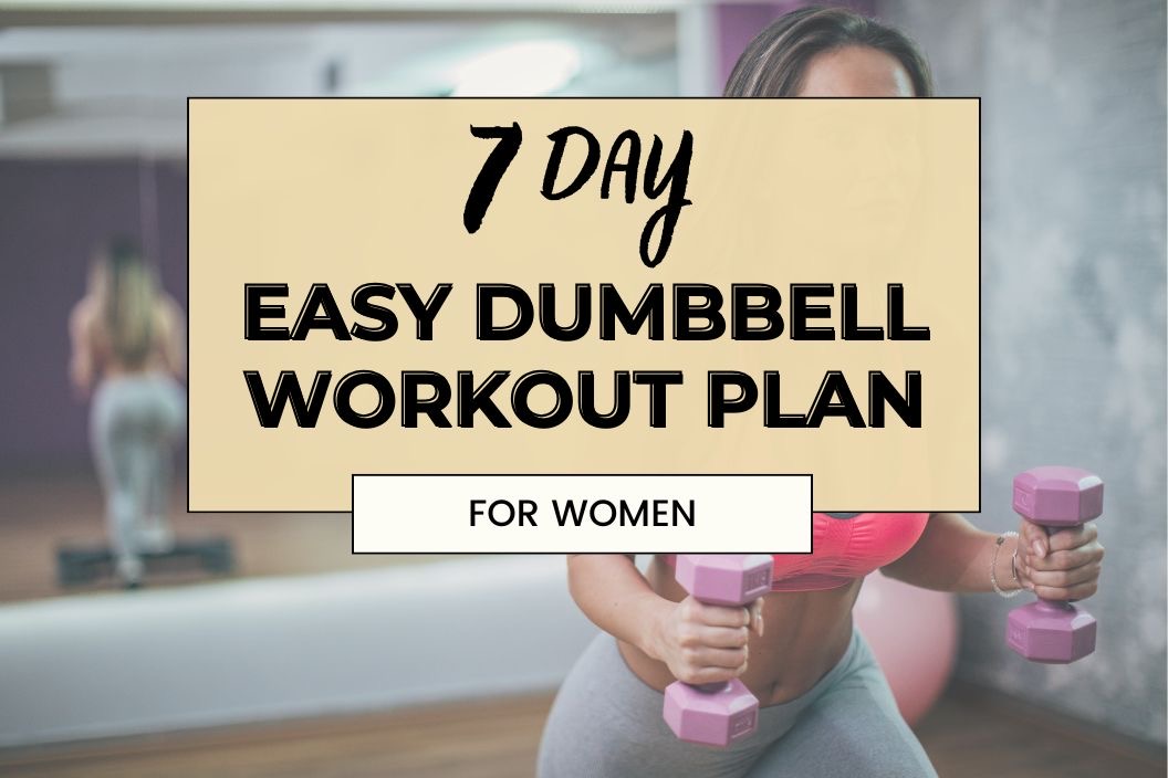 7 day dumbbell workout plan for beginners