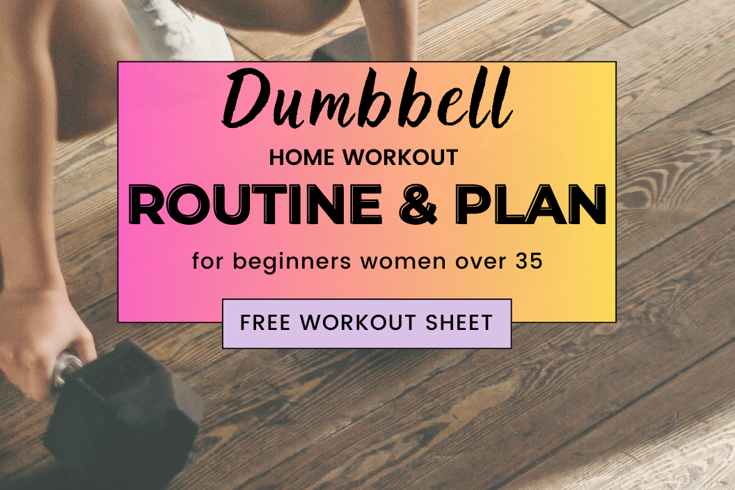 Dumbbell home workout routine and plan for beginners