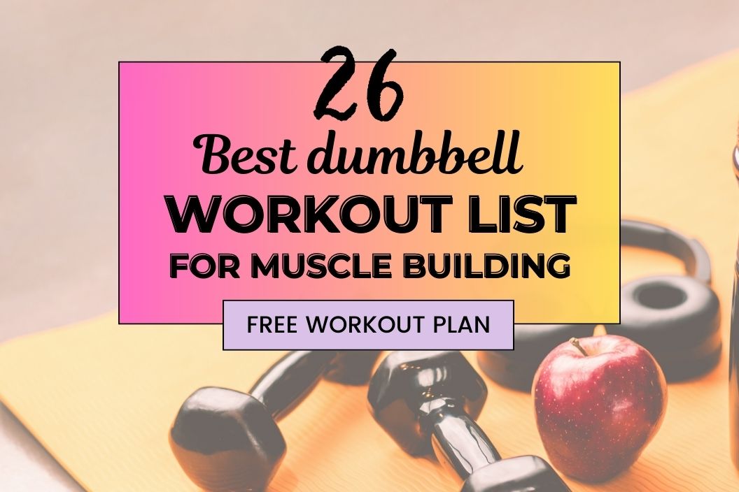 Easy dumbbell workout plan