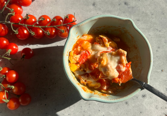 Caprese Egg Bowl