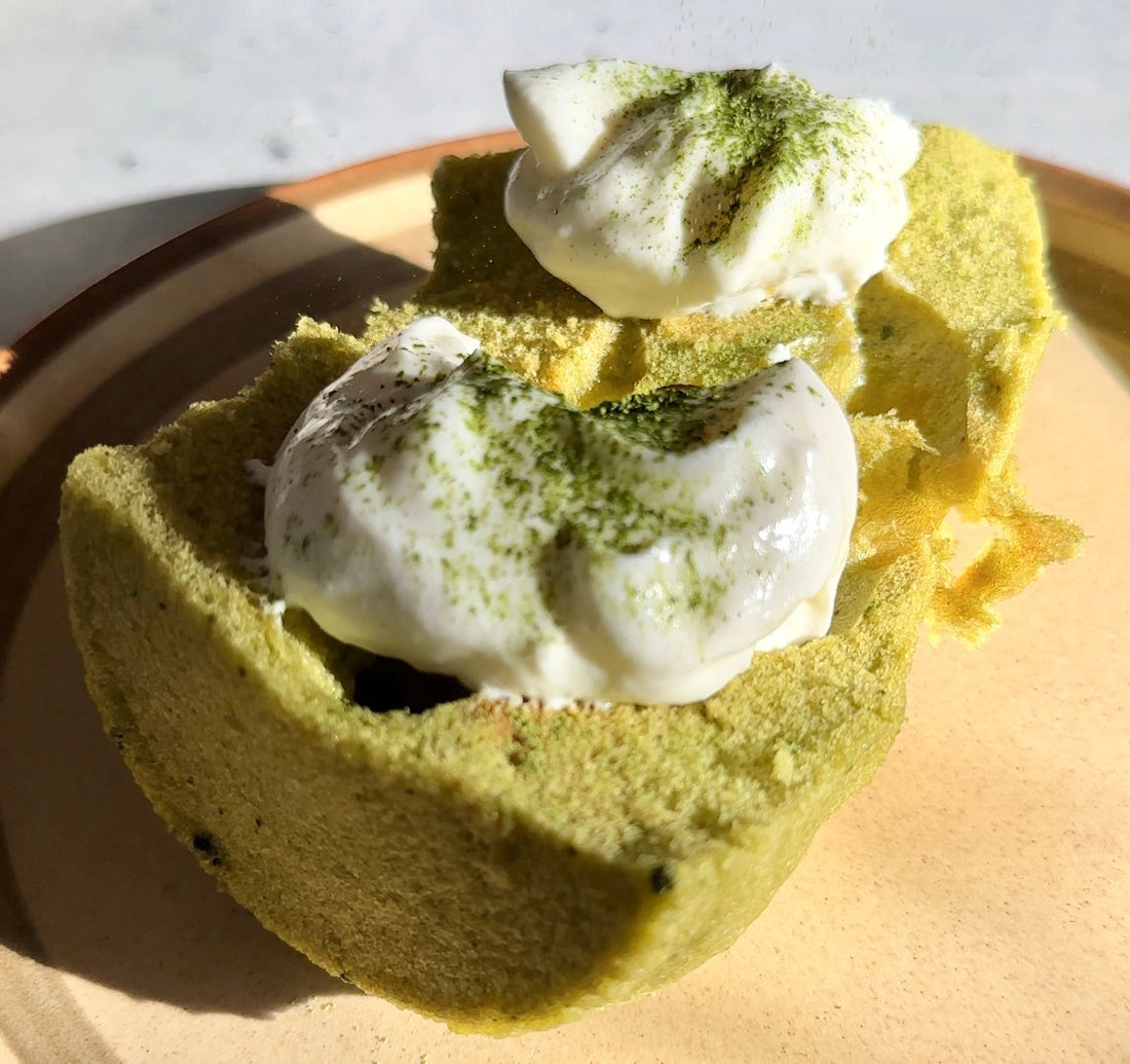 microwave dessert matcha cake