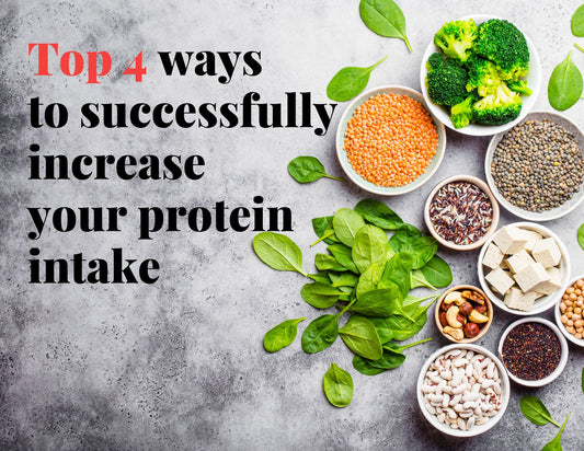 Top 4 tips to successfully increase your protein intake