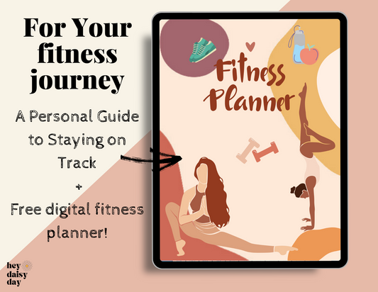 Fitness Guide with Free fitness digital planner for your fitness journey