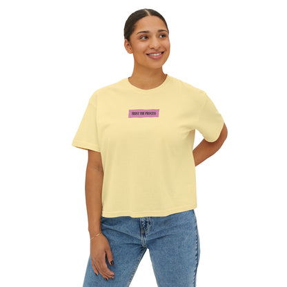 Trust The Process Women's Empowerment Tee