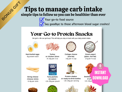 High Protein, Low Carb Food List featuring top protein-rich foods for muscle building, fat loss, and sustained energy. Includes lean meats, low-carb snacks, keto-friendly options, and healthy sources of protein to support weight loss, metabolism, and a low-carb lifestyle