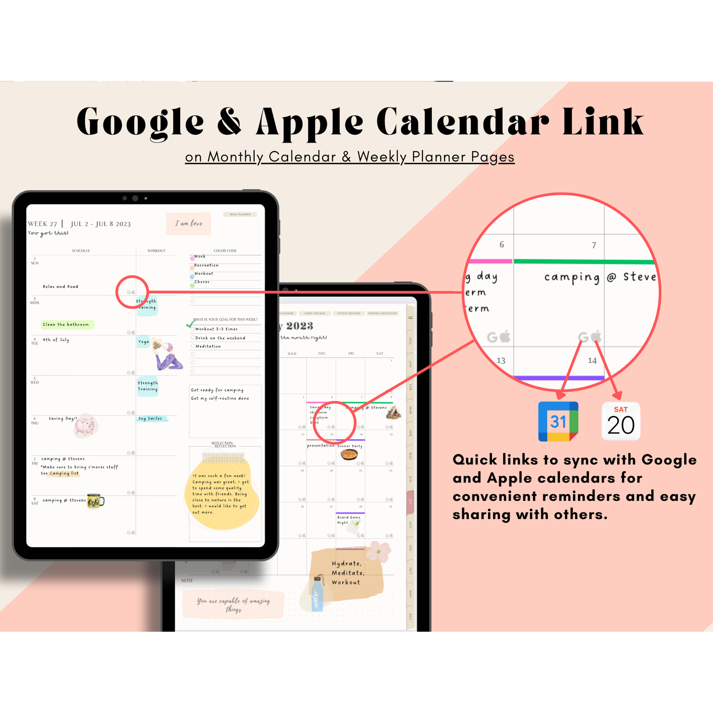 2023 & 2024 SheShines Digital Planner