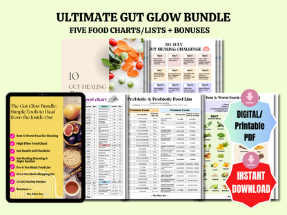 The Gut Glow Bundle: Simple Tools to Heal from the Inside Out
