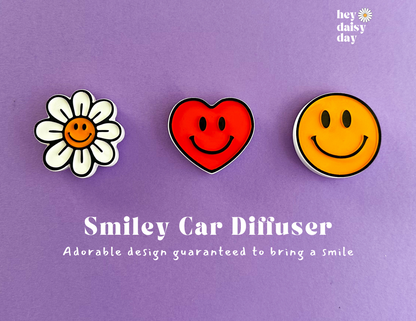 Smiley Car Diffuser