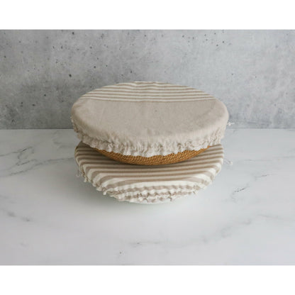 Elastic bowl covers, food container covers, stretch to fit food covers, saran wrap replacement